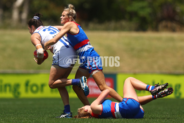 AFLW 2021 Training - Western Bulldogs v North Melbourne Practice Match - 900921