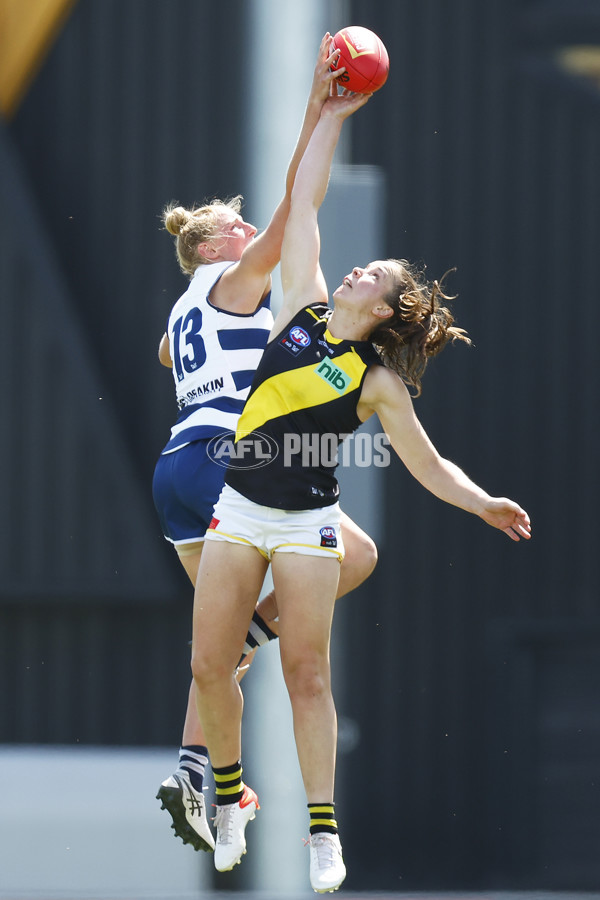 AFLW 2021 Training - Richmond v Geelong Practice Match - 900949