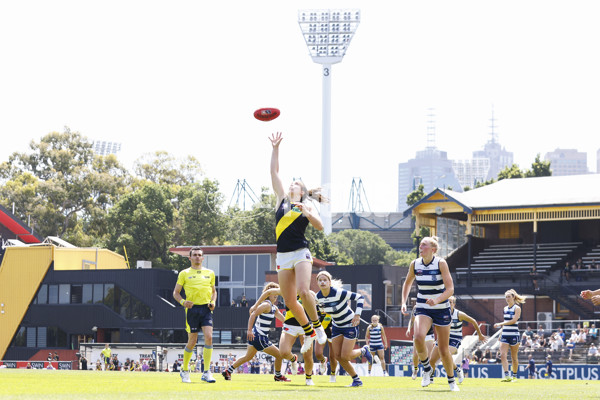 AFLW 2021 Training - Richmond v Geelong Practice Match - 900962