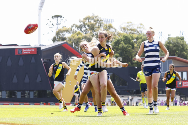 AFLW 2021 Training - Richmond v Geelong Practice Match - 900970