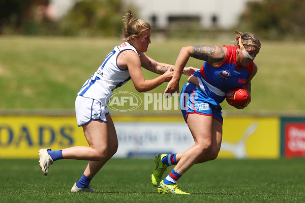 AFLW 2021 Training - Western Bulldogs v North Melbourne Practice Match - 900944