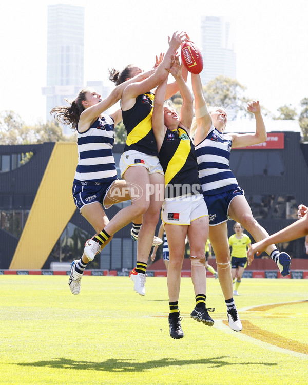 AFLW 2021 Training - Richmond v Geelong Practice Match - 900978