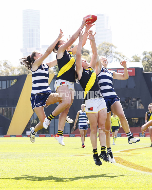 AFLW 2021 Training - Richmond v Geelong Practice Match - 900980