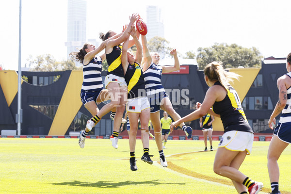 AFLW 2021 Training - Richmond v Geelong Practice Match - 900983