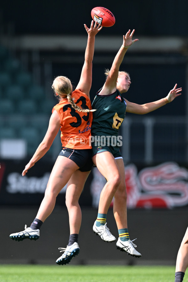 COATES TALENT LEAGUE GIRLS 2023 - TASMANIA V GWS ACADEMY - A-15770512