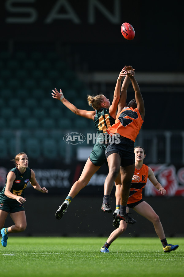 COATES TALENT LEAGUE GIRLS 2023 - TASMANIA V GWS ACADEMY - A-15771390