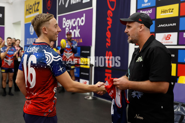 AFL 2023 ROUND 01 - MELBOURNE V WESTERN BULLDOGS - A-15782554