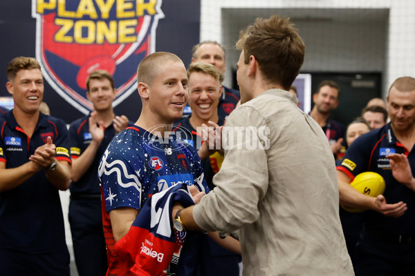 AFL 2023 ROUND 01 - MELBOURNE V WESTERN BULLDOGS - A-15782557