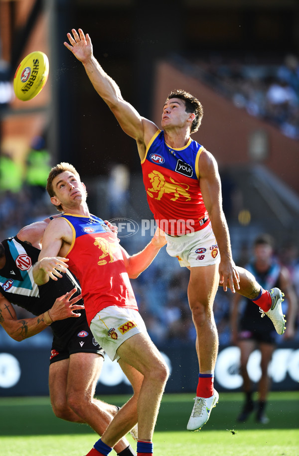 AFL 2023 ROUND 01 - PORT ADELAIDE V BRISBANE - A-15784688