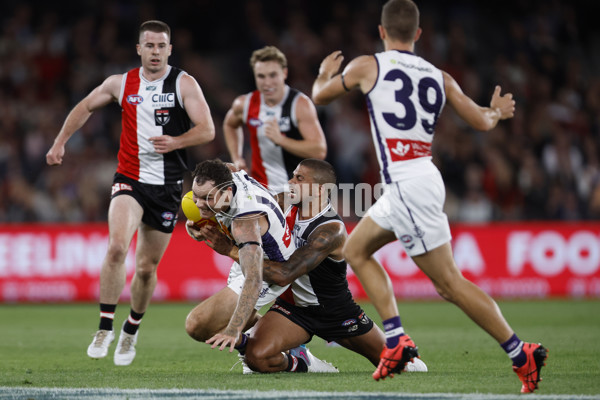 AFL 2023 ROUND 01 - ST KILDA V FREMANTLE - A-15810380