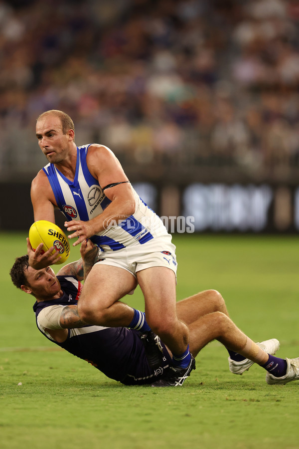 AFL 2023 ROUND 02 - FREMANTLE V NORTH MELBOURNE - A-16018546