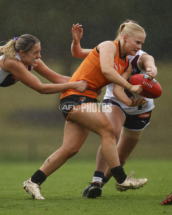 Coates Talent League Girls 2023 - Calder Cannons v Sandringham - A-16605990