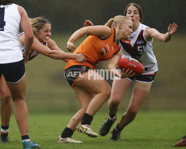 Coates Talent League Girls 2023 - Calder Cannons v Sandringham - A-16607152