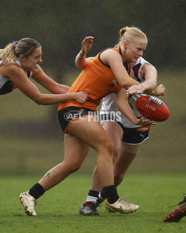 Coates Talent League Girls 2023 - Calder Cannons v Sandringham - A-16607153