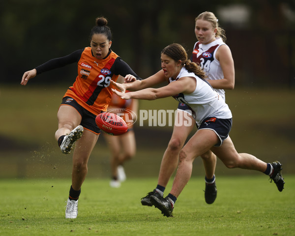 Coates Talent League Girls 2023 - Calder Cannons v Sandringham - A-16607197