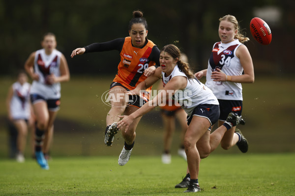 Coates Talent League Girls 2023 - Calder Cannons v Sandringham - A-16608547