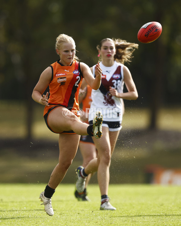 Coates Talent League Girls 2023 - Calder Cannons v Sandringham - A-16608552