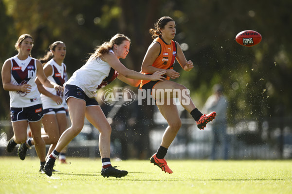 Coates Talent League Girls 2023 - Calder Cannons v Sandringham - A-16608569