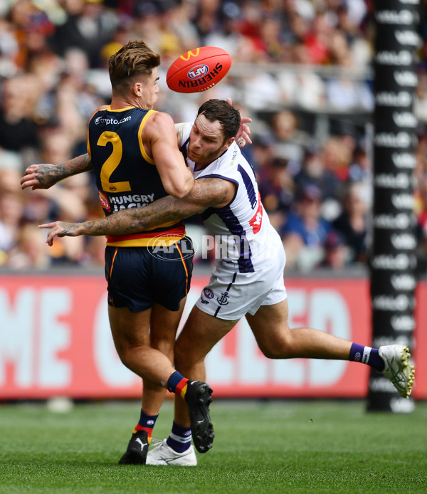 AFL 2023 Round 04 - Adelaide v Fremantle - A-17163651