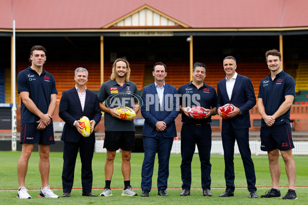 AFL 2023 Media - Norwood Oval Media Opportunity - A-17363459