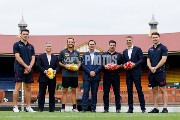 AFL 2023 Media - Norwood Oval Media Opportunity - A-17363465