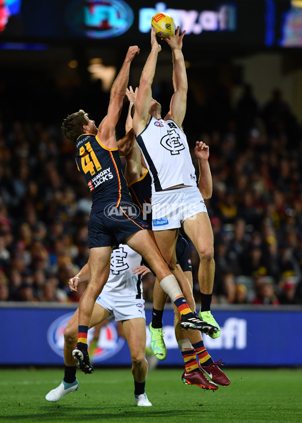 AFL 2023 Round 05 - Adelaide v Carlton - A-17386128