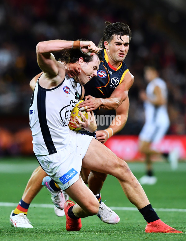 AFL 2023 Round 05 - Adelaide v Carlton - A-17392477