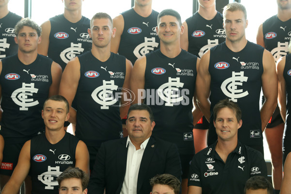 AFL 2020 Media - Carlton Team Photo Day - 733122