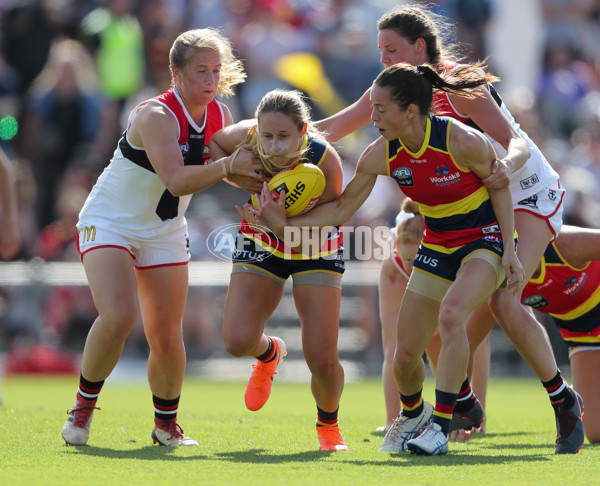 AFLW 2020 Round 02 - Adelaide v St Kilda - 734292