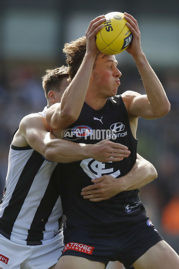 AFL 2020 Training - Carlton v Collingwood Practice Match - 735274