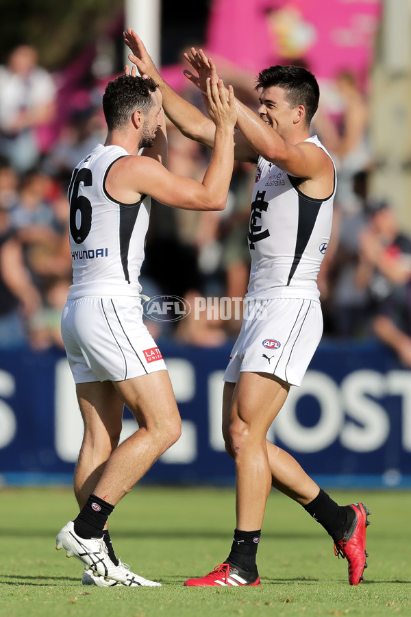 AFL 2020 Marsh Community Series - Fremantle v Carlton - 738334