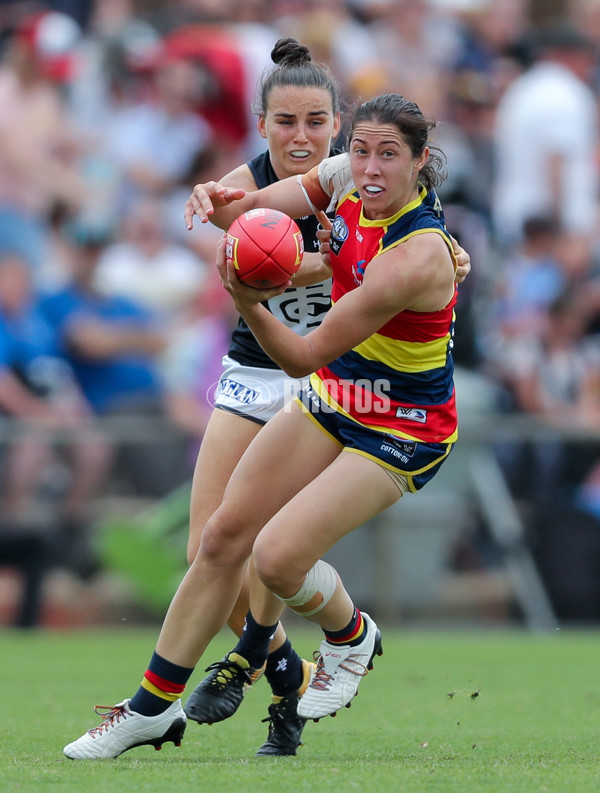 AFLW 2020 Round 04 - Adelaide v Carlton - 738811