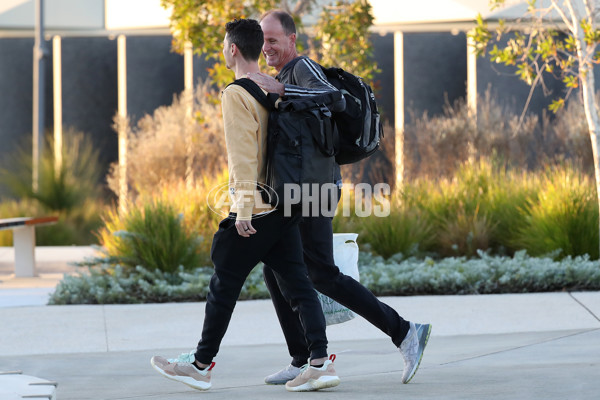 AFL 2020 Media - Fremantle Depart for the Gold Coast - 750574