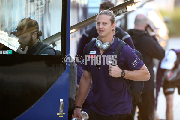 AFL 2020 Media - Fremantle Depart for the Gold Coast - 750576