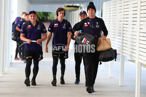 AFL 2020 Media - Fremantle arrive on Gold Coast - 750943