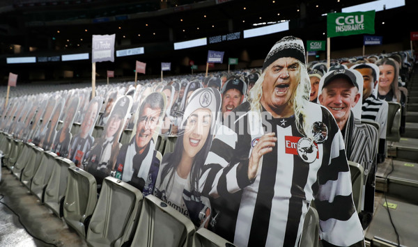 AFL 2020 Round 02 - Collingwood v Richmond - 751322