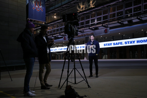 AFL 2020 Media - Melbourne Prepares For AFL Return - 751563