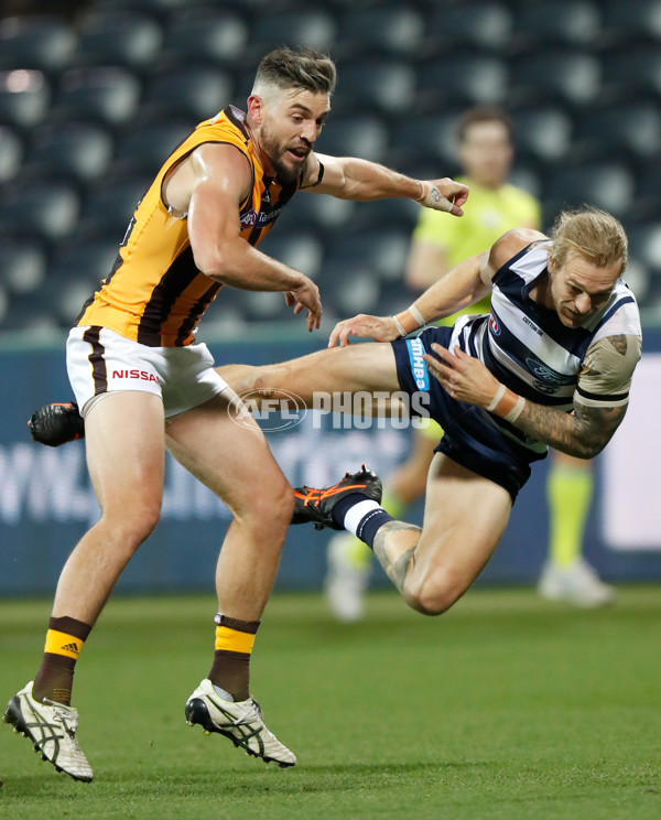 AFL 2020 Round 02 - Geelong v Hawthorn - 751724