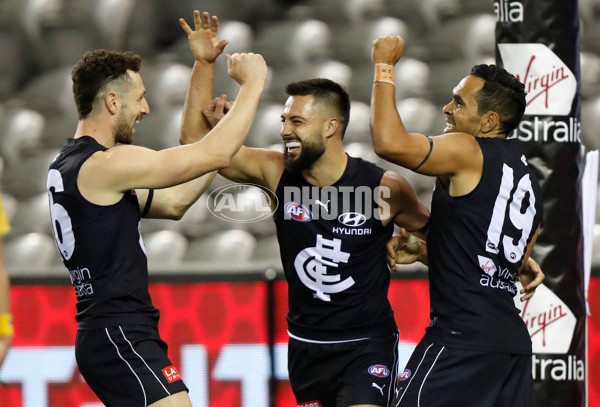 AFL 2020 Round 02 - Carlton v Melbourne - 752265