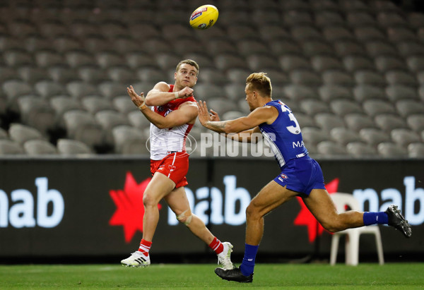 AFL 2020 Round 03 - North Melbourne v Sydney - 754623