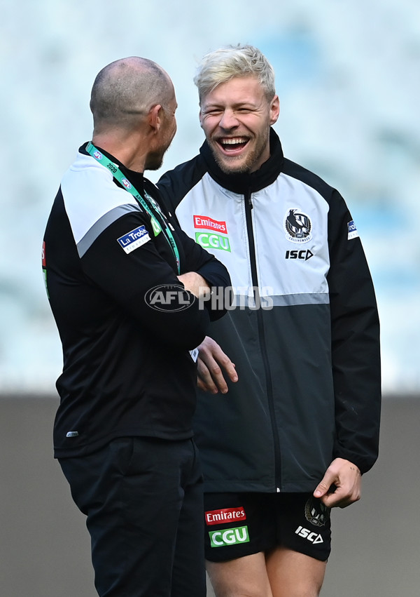 AFL 2020 Round 03 - Collingwood v St Kilda - 754636