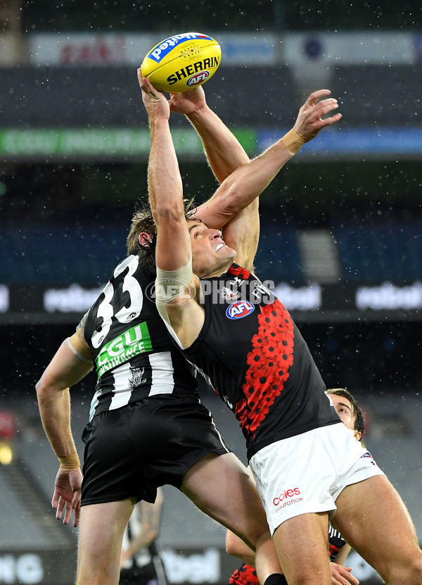 AFL 2020 Round 05 - Collingwood v Essendon - 758864