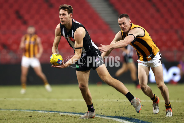 AFL 2020 Round 06 - Collingwood v Hawthorn - 761336