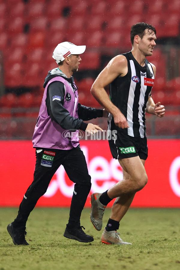 AFL 2020 Round 06 - Collingwood v Hawthorn - 761404