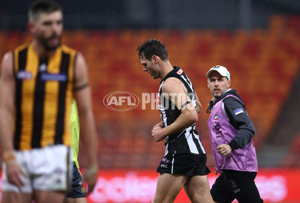 AFL 2020 Round 06 - Collingwood v Hawthorn - 761417