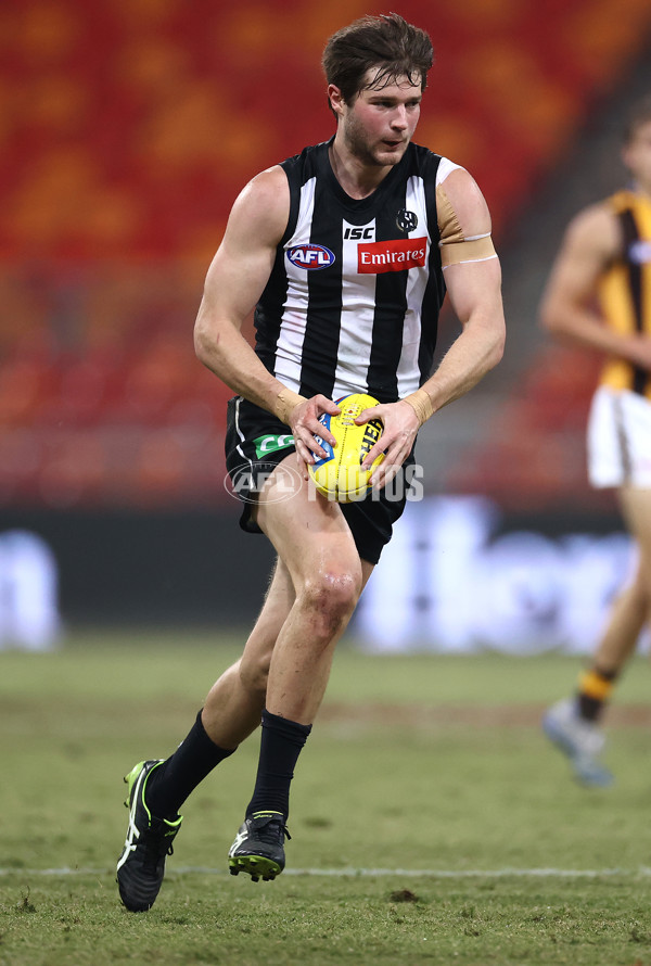 AFL 2020 Round 06 - Collingwood v Hawthorn - 761443