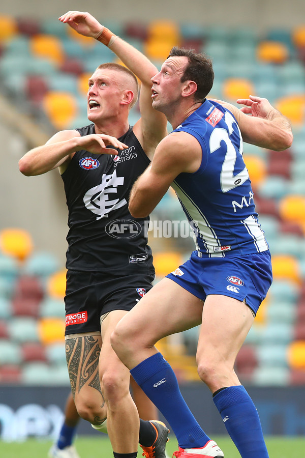 AFL 2020 Round 08 - North Melbourne v Carlton - 765590