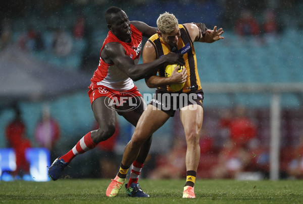 AFL 2020 Round 08 - Sydney v Hawthorn - 765853