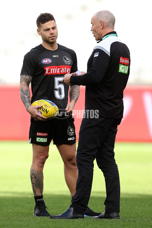 AFL 2020 Round 09 - Fremantle v Collingwood - 768900