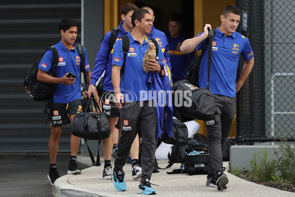 AFL 2020 Media - West Coast Depart Perth 250820 - 776358